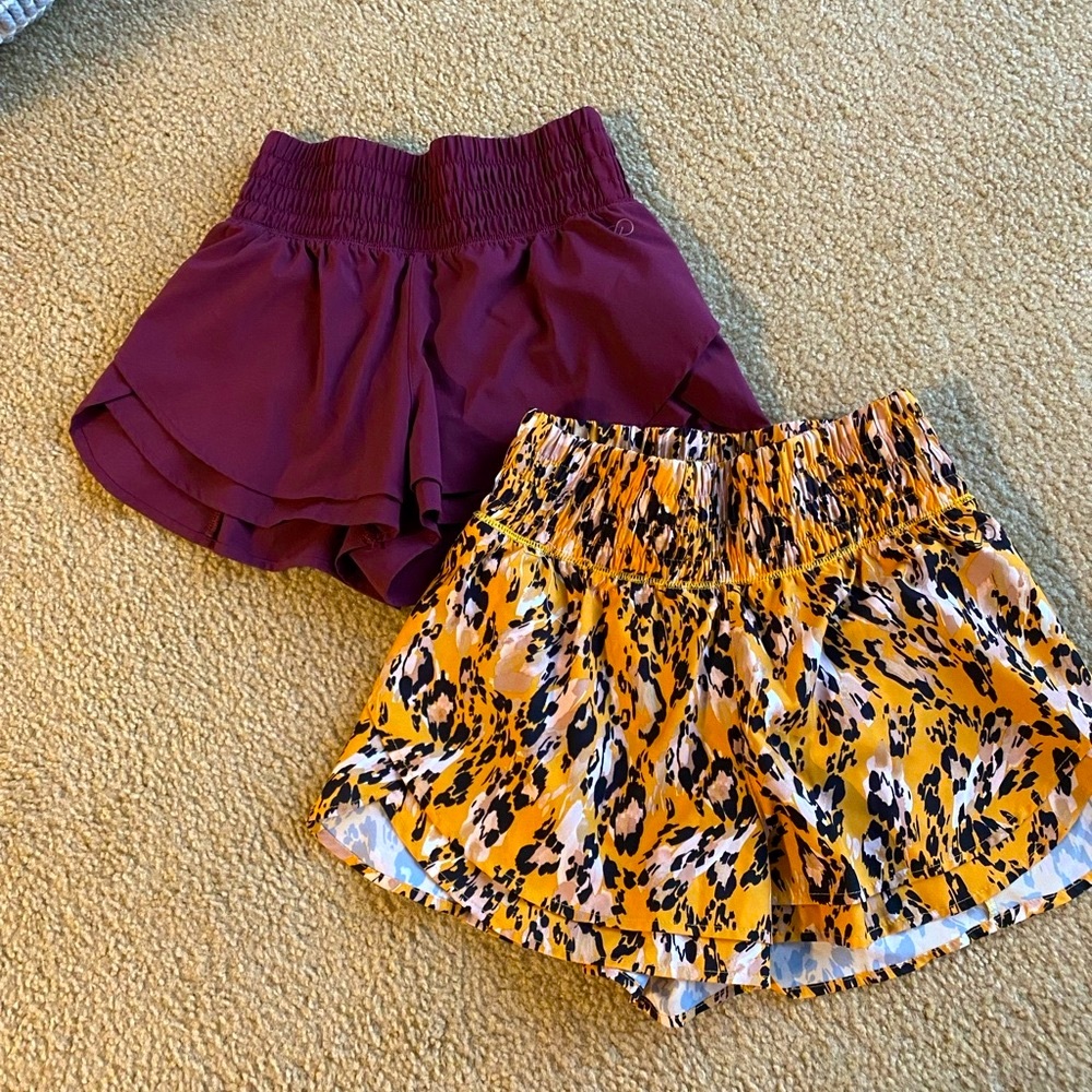 Two Pairs of Calia Running Shorts